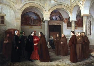 Torquato Tasso si ritira al convento di San Onofrio al Gianicolo
